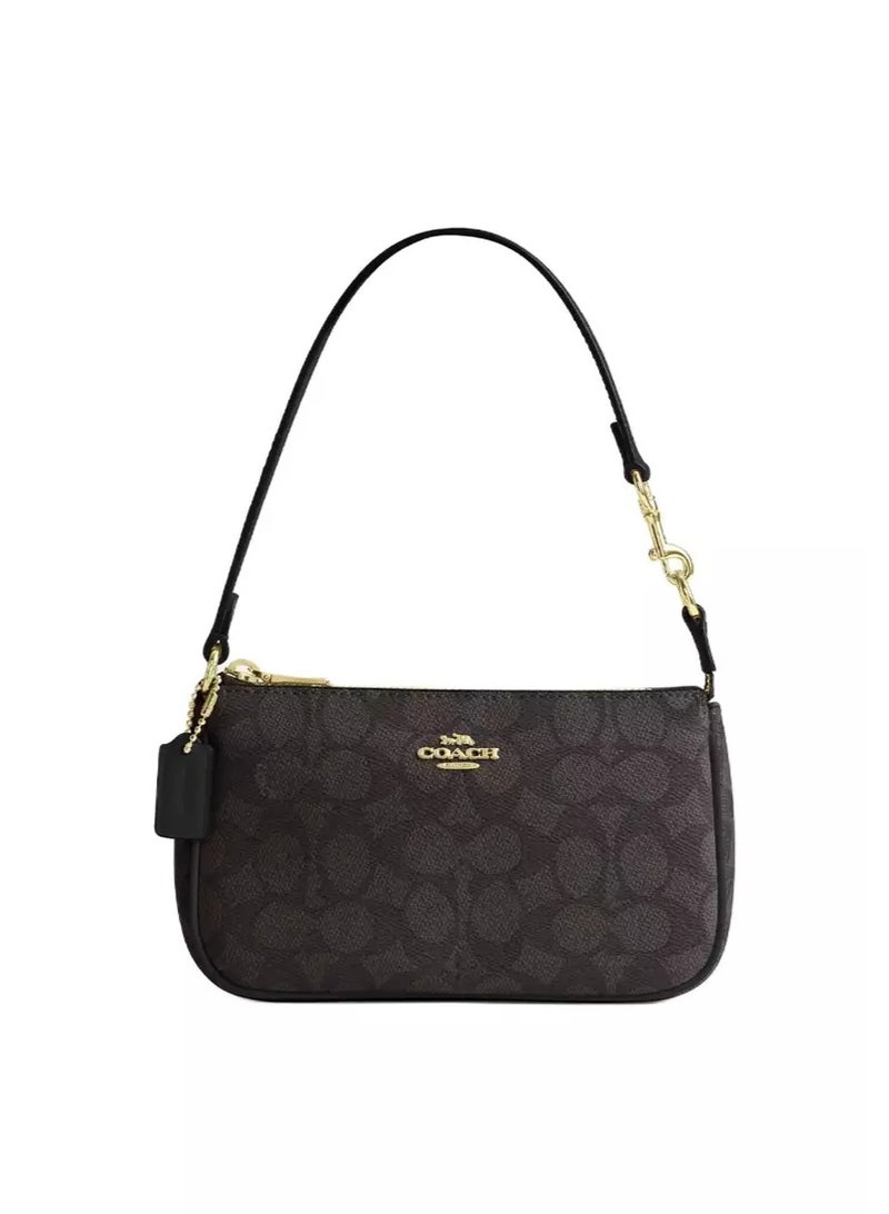 coachoutlet Coach Nolett 19 Luxury Signature Bag - Black - Image 1